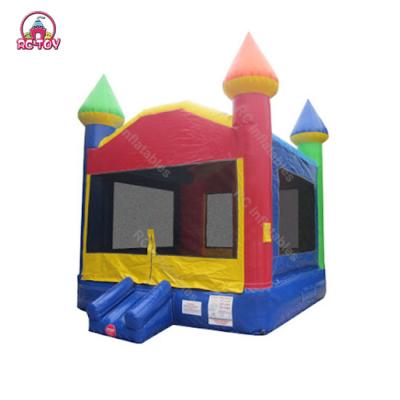 China Party Bouncer Rental Commercial Inflatable Play Castle Colorful Inflatable Kids Bouncing Bouncy Play House Castle for sale