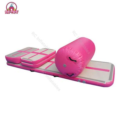 China Gymnastics Rental Floor Home Fitness Equipment Party Gym Mat Inflatable Air Track Tumbling For Cheerleading for sale