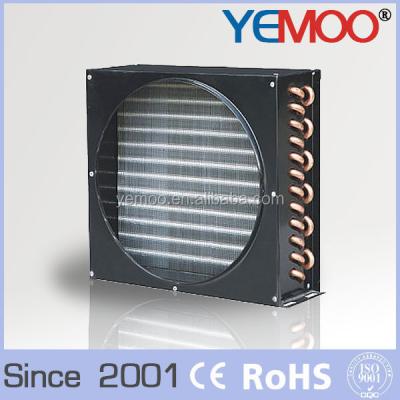 China Industrial Refrigeration Parts Copeland Condenser Price Fan Coil Unit H Type Condenser Best Price On Sale for sale