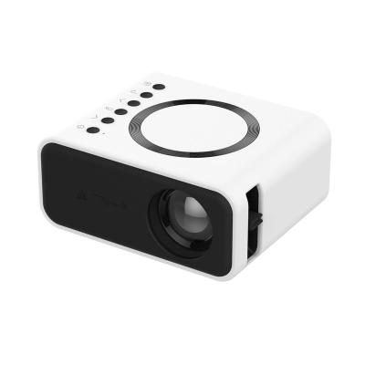 China New Arrival 2023 Mini Projector YT300 Projector Screen Projection Two Way Portable Body Small Pocket Electric Radio Cable High Power for sale