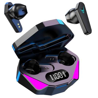 China Other x15 in ear headphone rgb led flashlight earbuds earphone wireless headphones 2023 hot sale for sale