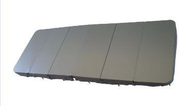 China Leather Outdoor Swim Spa Covers Heat Insulation Environmental Friendly Material for sale
