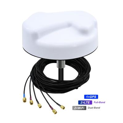 China Car mobile Trailer Truck Caravan communication antena LTE Wifi GPS Combo antenna Screw Mount Combination Vehicle Antenn for sale