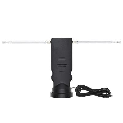 China Copper Alloy Whip Telescopic 20dB Amplified TV Antenna Easy Installation for sale
