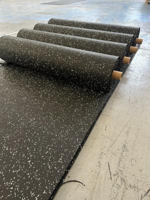 China 2mm 4mm 5mm 6mm 8mm 10mm 12mm Rolled Rubber Flooring Mats for Fitness and Recreational Applications. for sale