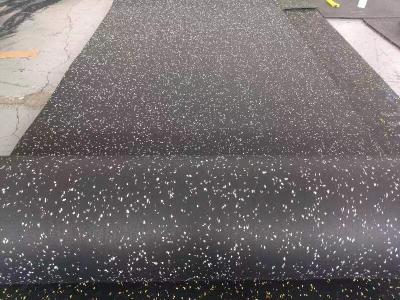 China Rubber Flooring Roll Available in 3~20mm to Satisfy Commercial or Residential Application for sale
