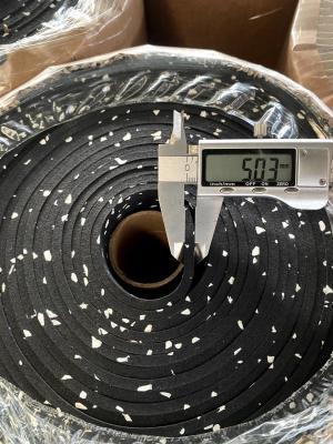 China Rubber Flooring Rolls Available in 3~20mm for Health Club and Home Gyms for sale