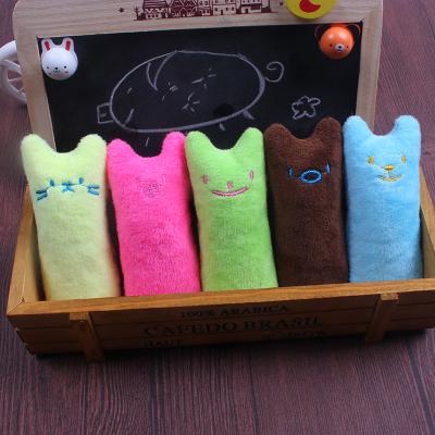 China Wholesale Stocked Catnip Stuffed Plush Filled Interactive Cat Toys For Indoor Cats Kitten Toy Cat Chew Toy for sale