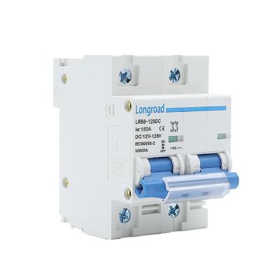 China CE IEC Certificate Mcb 250a Cast Case 1p 2p 3p 4p DC Miniature Circuit Breaker LRB8-125DC for sale