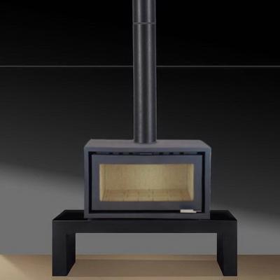 China Cast Iron Stove Indoor Chinese European Style Door Wood Burning Stove Chimney for sale