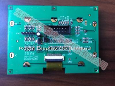 Китай Character Dfstn Blue 12864 LCD Display Module with White Backlight продается