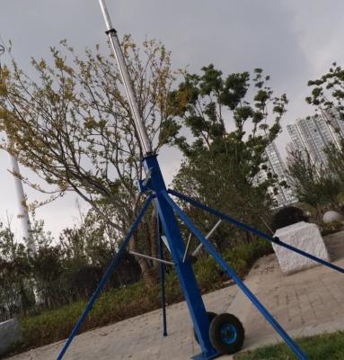 Κίνα Αργίλιο 6063 15 μέτρων συμπτύσσοντας βαρούλκο ιστών κεραιών επάνω στο φορητό ιστό ιστών προς πώληση