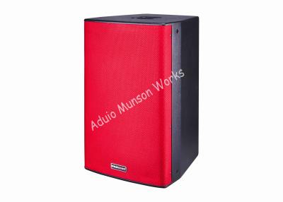 China DJ PA Speakers / Passive Full Range Outdoor Kalaok Speakers With Black Or Red for sale