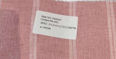 China Cotton+Linen Plant dye Fabrics OEKO-TEX BCI GRS PDS certificate any colors for all Comfortable shirts Anti-microbial for sale