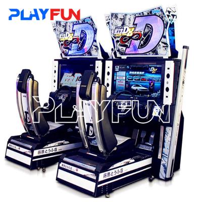 China Arcade Initial racing car coin operated game machine drive simulator machine for sale