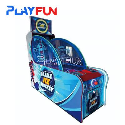 China 2023 New Kids Game Machine Indoor Amusement Park Ice Hockey Ticket Vending Redemption Arcade Game for sale