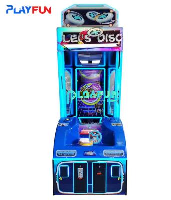 China Newly Coin Operated Let's disc it lottery game machine Gaming Center tickets Carnival Arcade lottery redemption machi for sale