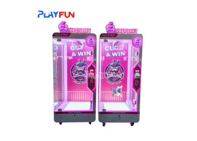 China Groothandel Playfun Pink Cut Machine Munt bediend Scheren Spel Cadeautomaat Prijs Arcade Vending Machine voor kinderen Te koop