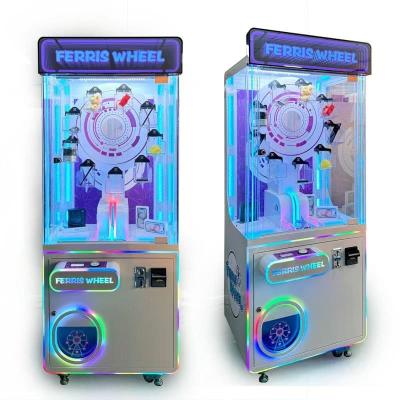 Chine Machine à griffe à roue de ferris à pièce Arcade Crane Machine cadeau Poupées Jouet attrapeur Avec Accepteur de factures à vendre