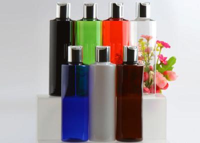 China 250ml Custom Clear Amber Black Skincare Plastic flip cover Bottle for sale