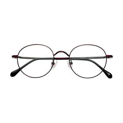 China Optical Glasses Korean Version Of The Trend Of Myopia Glasses Frame Oval Glasses Frame Retro Anti-blue Light Unisex Glasses Wholesale for sale