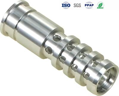 China High Precision CNC Aluminum Parts Custom For Automobile Parts Aluminium Machined Components Hydraulic Valve for sale