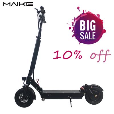 China Maike MK5 Hot Sale 1000W Unisex 10 Inch Fast Folding Seated Electric Scooter Adult for sale
