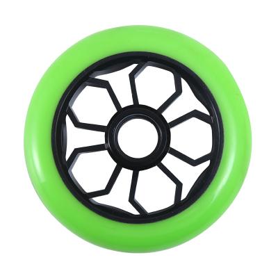 China High Rebound PU Wheels Wholesale 360 Degree Rotating Freestyle Core 100mm Aluminum Rebound High Bound Wheel for sale