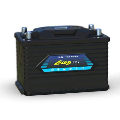 Cina Batteria profonda 110ah del ciclo di LILEAD S110 Lifepo4 un litio Ion Battery da 12 volt in vendita