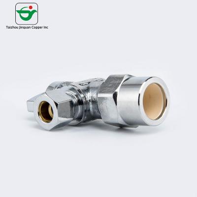 Chine Chrome soupape d'arrêt d'angle de compression de