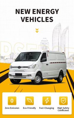 Κίνα 2024 Νέο Vanvoiture Electrique Νέα Ενέργεια Οχήματα Carros Ηλεκτρικό Cargo Μίνι Βαν Νέο Gonow Shuailing 260km 60kw προς πώληση