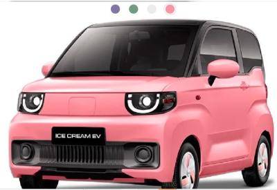 China Affortable & practical capable electric car- Chery QQ Ice Cream Qirui 2024 170km 205km 3door 4 Seats Mini EV Minicar zu verkaufen