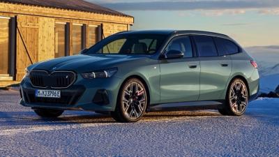 Chine Newest ev car matching 84.4kWh battery 329miles range with 335bhp/430Nm at BMW i5 Touring eDrive40 single speed RWD à vendre