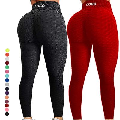 China Wholesale New Butt Lift Proof Style Yoga Gym Gaiters Cracking! crack! high quality butt lift squat leggings for women for sale