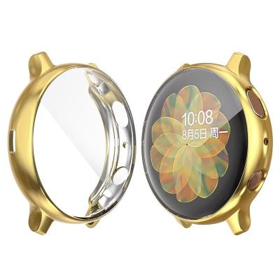 China Protector Cover Case Fits Galaxy Watch Active 2 Watch Accessory Full Cover Silicone Screen Protector Active 1 for sale