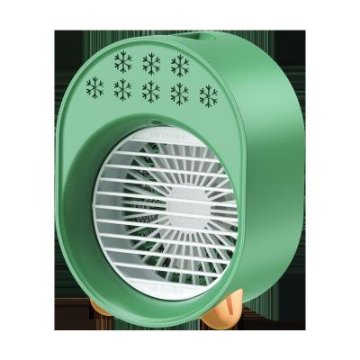 China Can Spray 2021 Portable Air Conditioner, Mini USB Space Cooler Air Humidifier, 3 Wind Speed Air Conditioner Desktop Fan for sale