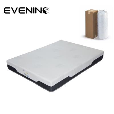 China Hot Selling Hypoallergenic 8 Inches Full Queen Size High Density PU Foam Memory Foam Baby Crib Mattress In Box for sale
