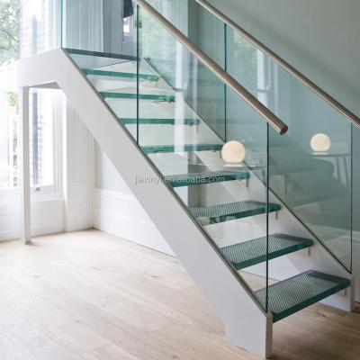 China Comtemporary indoor tempered glass for terrace/balcony balustrade for sale