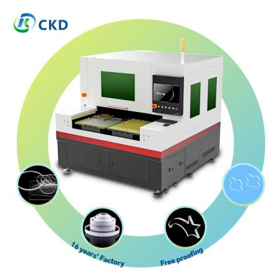 China Versatile Laser Glass Cutting Machine for Different Glass Shapes and Sizes To Chipping ≤5μm for sale