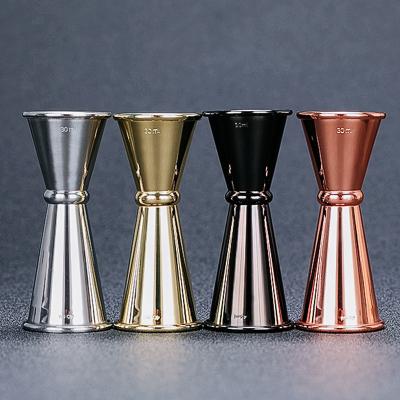 China Viable Barman Coke Drink 15/30ml Cocktail Wine Bar Small Gold Bar Cocktail Measure Viable for sale