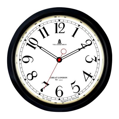 China Custom Creative Nordic Digital Wall Clock Metal Style Quartz Wall Clock Wall Clock For Home Decoration for sale