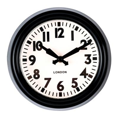 China Creative customized digital wall clock metal wall clock quartz wall clock for home decoration for sale