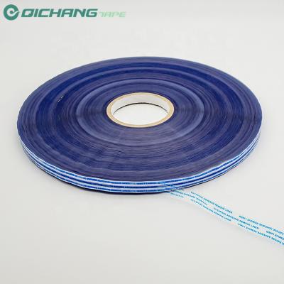 China Normal Qichang Special Offer Waterproof Printed PET Film Bag Permanent Sealing Tape for sale
