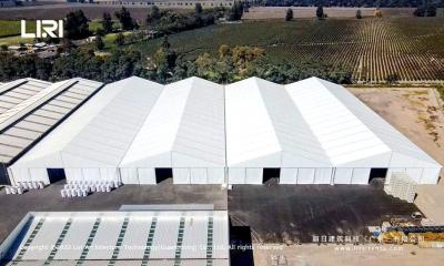 China Liri Water Proof Big Tents With Aluminum Frame and Pvc Cover For warehouse for sale