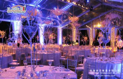 China Luxury Wedding tent Clear Tents of PVC material for sale or rental for sale