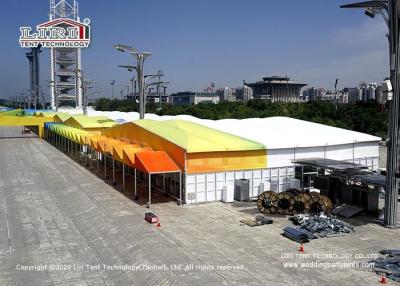 China Liri Coloful Cube Structure Tent With 8m Height For Outdoor Trade Show Event for sale