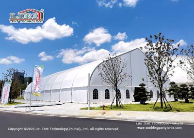 China Liri Big Curve Tent With Aluminum Frame Used For Outdoor Sports Event for sale