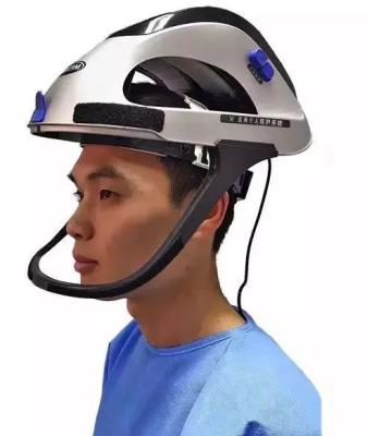 China surgical hood helmet head cover Anti-fog Comfortable and light for sale