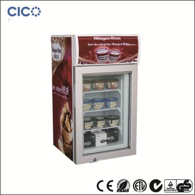 China Mini puerta delantera de cristal integrada del acero inoxidable del refrigerador de la bebida en venta