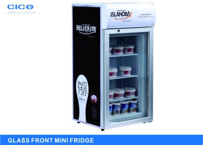 China Servicio interno de aluminio del OEM del mini refrigerador delantero de cristal libre en venta